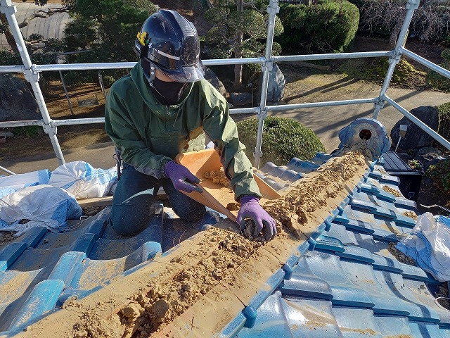 鉾田市棟の取り直し工事